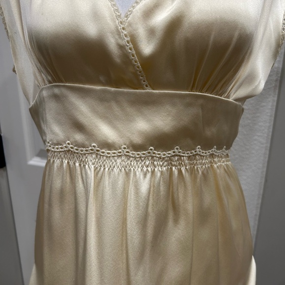 See By Chloe Champaign White Silk Dress 38 / 2 - Picture 5 of 13